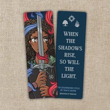 Bree &amp; Excalibur Bookmark | Legendborn