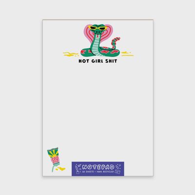 Snake Hot Girl Notepad