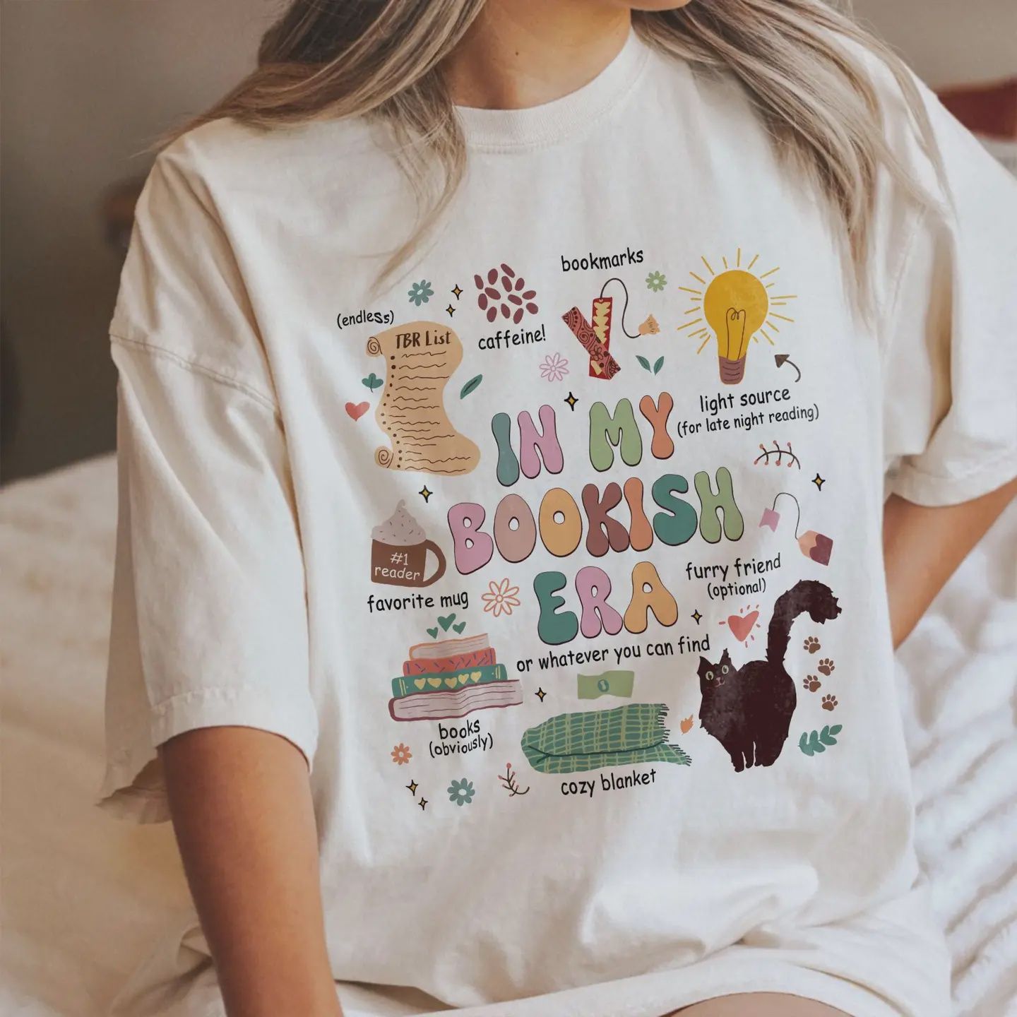 In My Bookish Era Shirt, Taylor Cute Bookish Reader Shirt