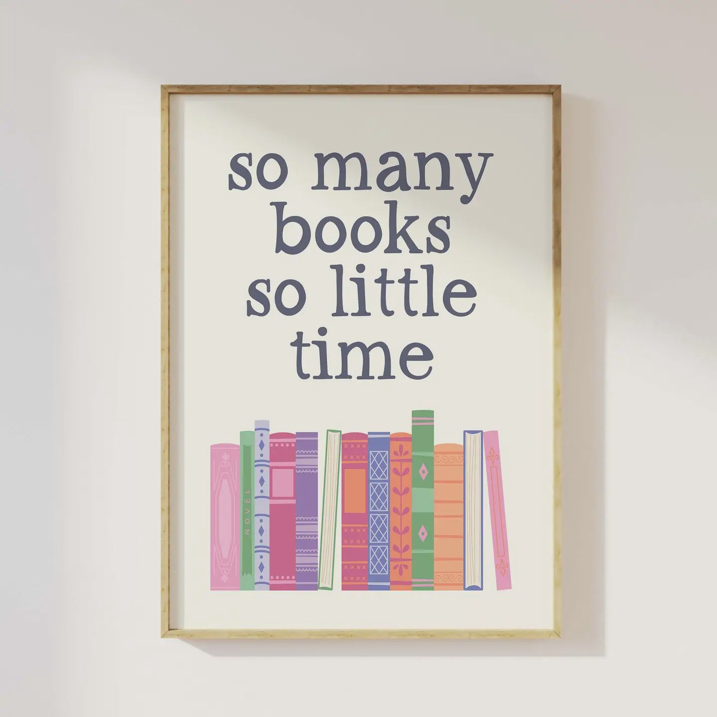 So Many Books Print