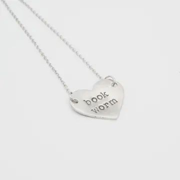 Book Worm Necklace
