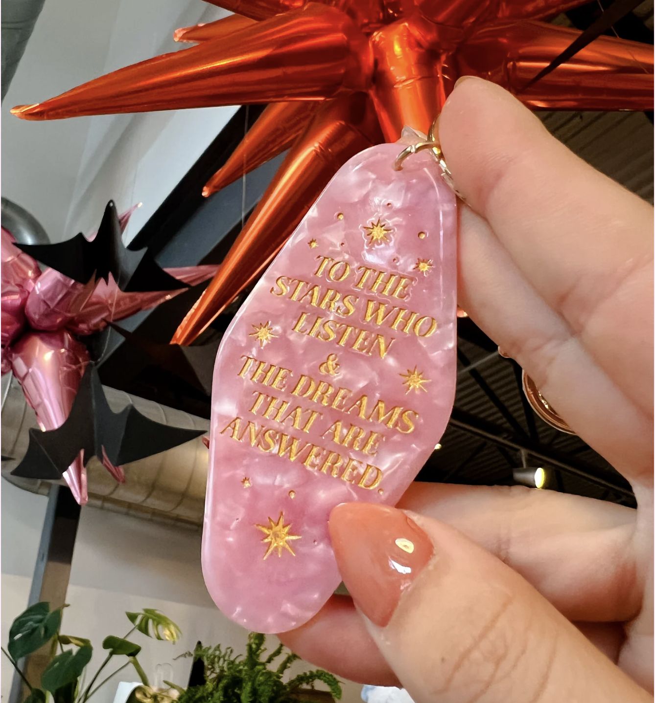 Stars and Dreams Keychain