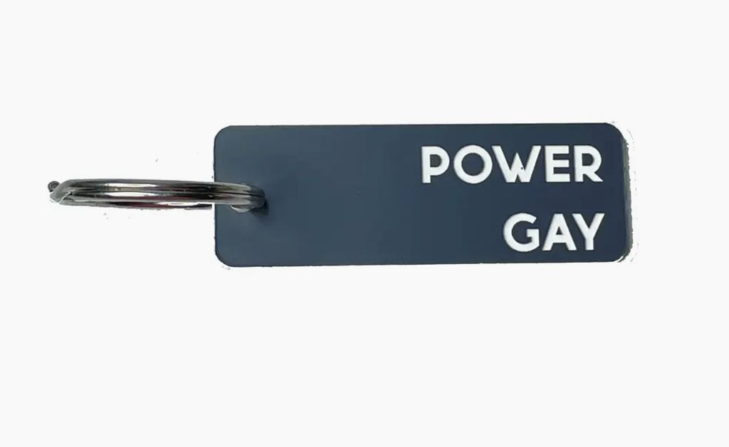 Power Gay - Acrylic Key Tag
