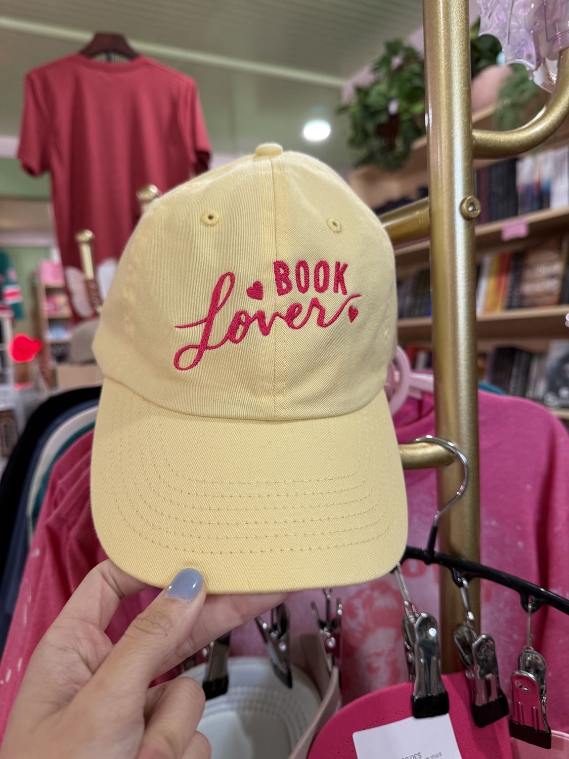 Book Lover Relaxed Fit Hat