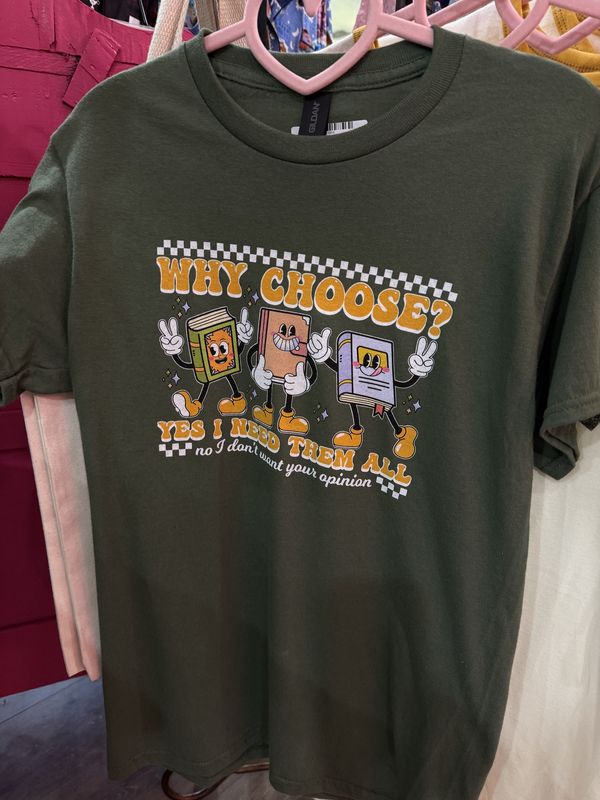 Why Choose Book Lover Shirt, Bookish Shirt, Bookworm Shirt