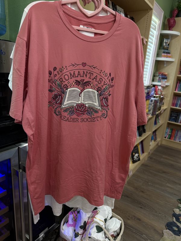 Romantasy Reader Society Plus Size Dark Pink