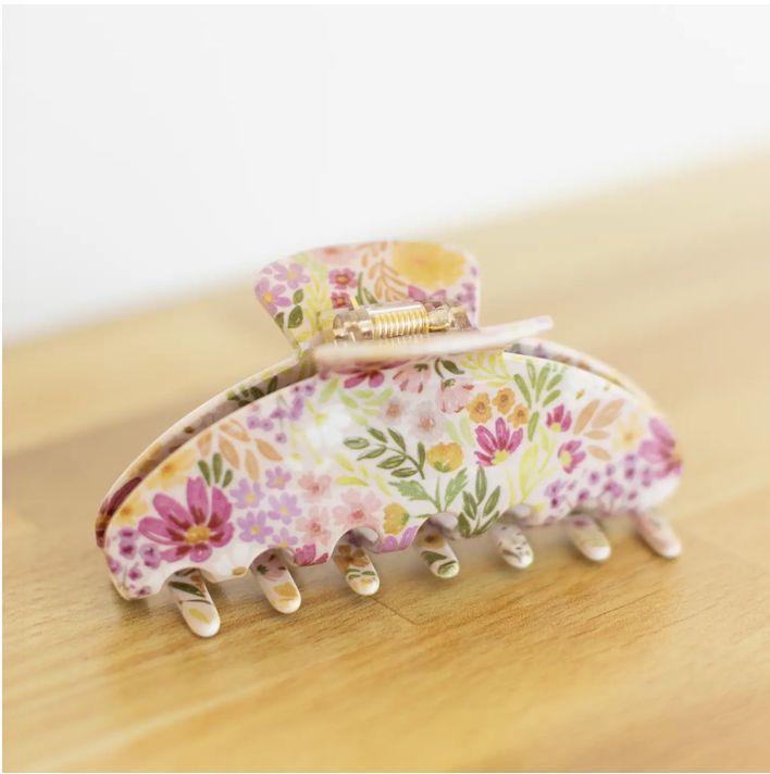Primrose Petals Claw Clip