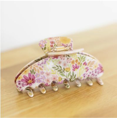 Primrose Petals Claw Clip