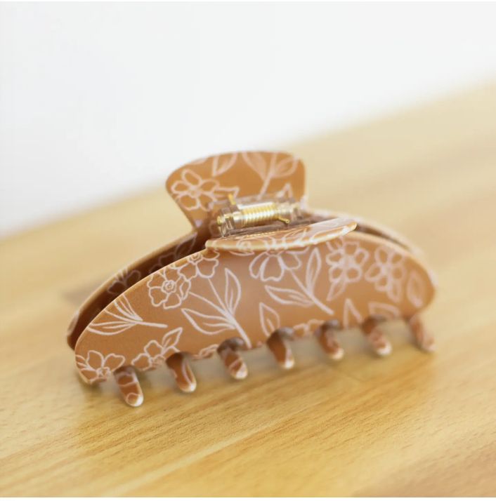 Terracotta Claw Clip