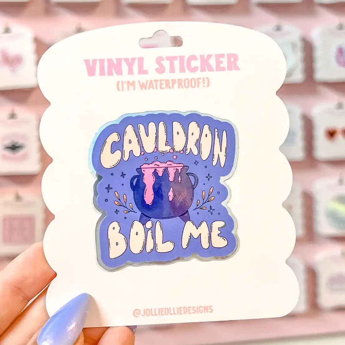 Cauldron Boil Me Sticker