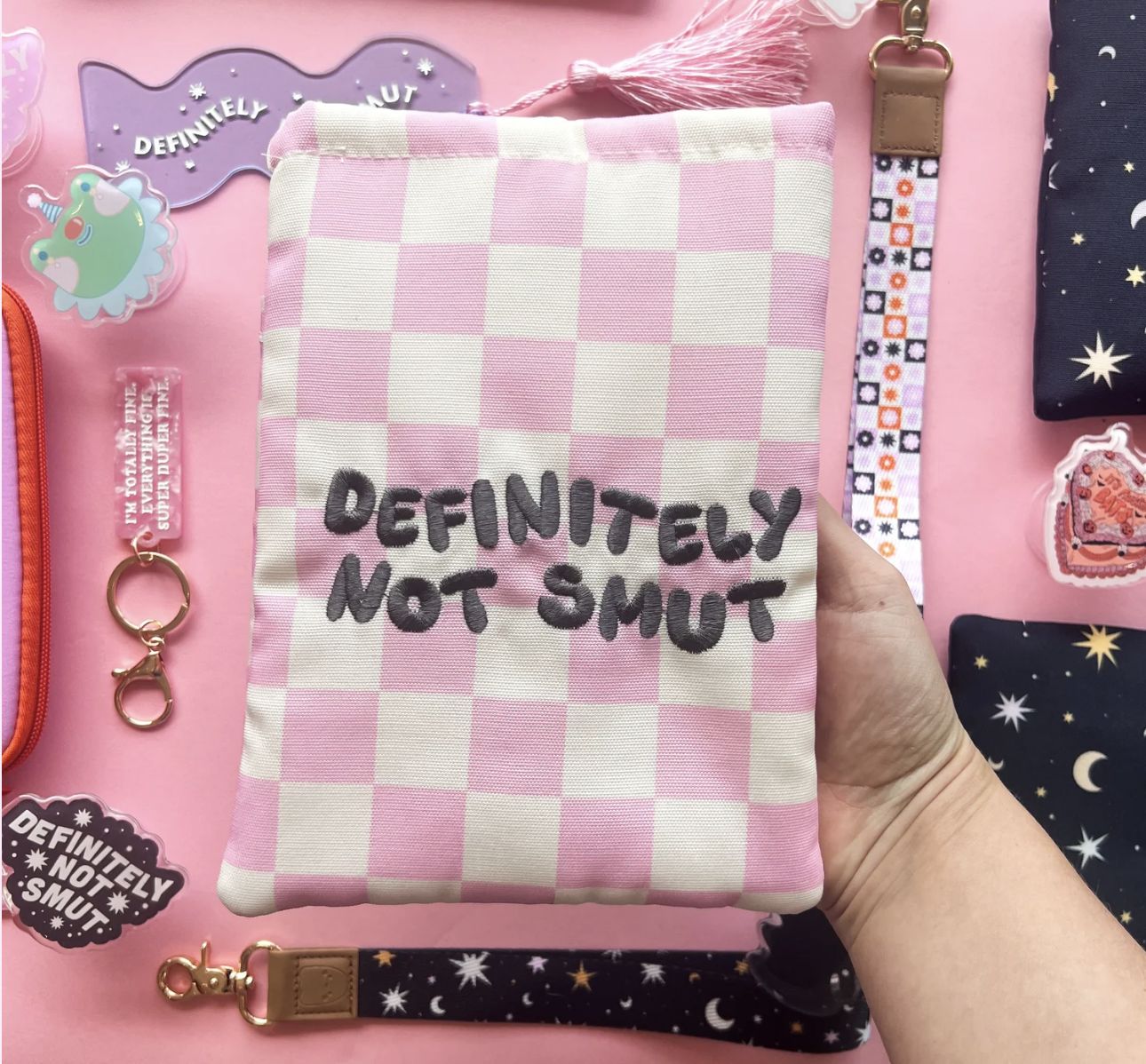 Definitely Not Smut Book Sleeve