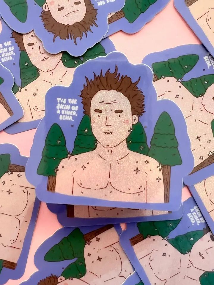 Skin of a Killer Vinyl Sticker