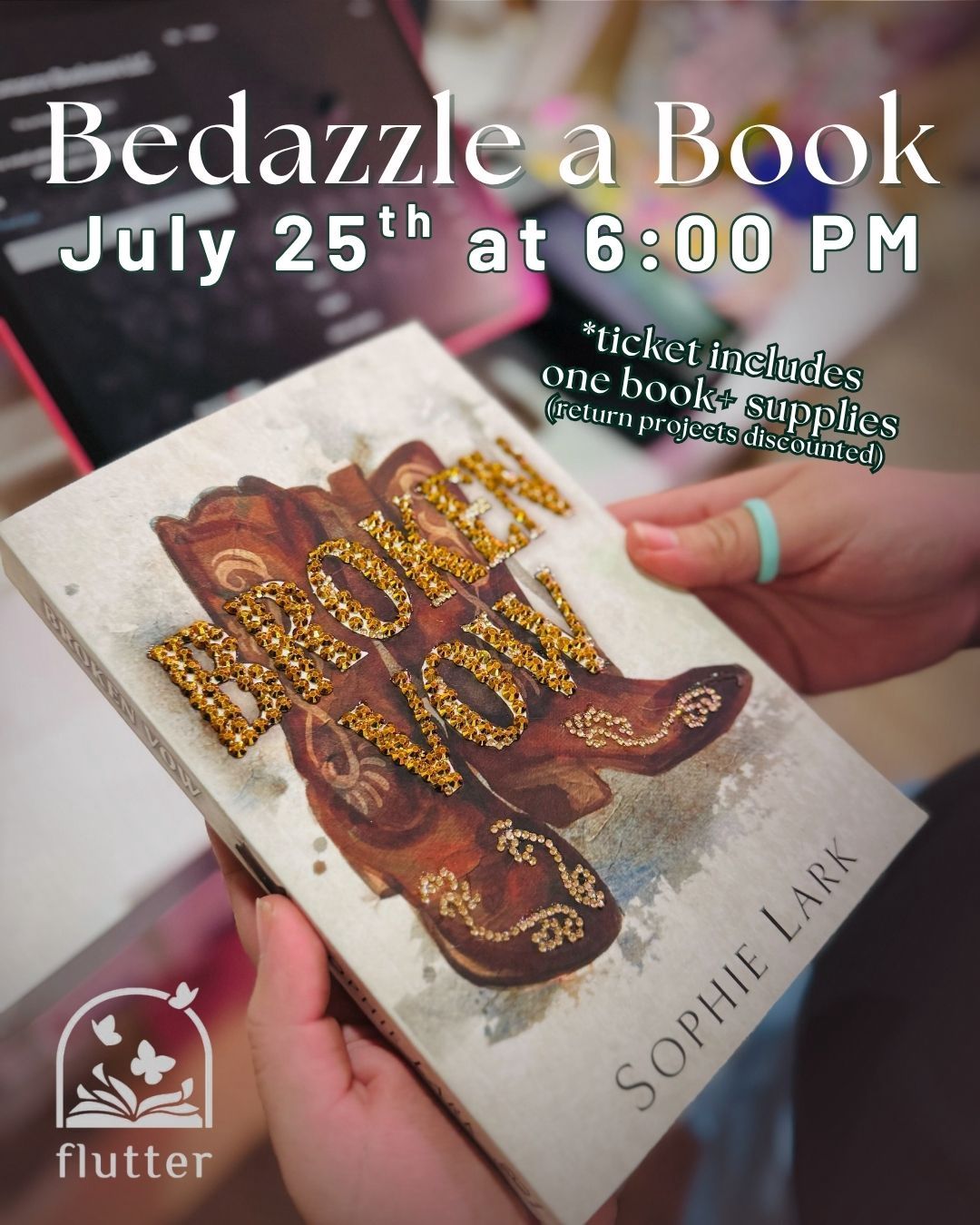 Bedazzle a Book – Sparkle Night Returns! (7-25-25)