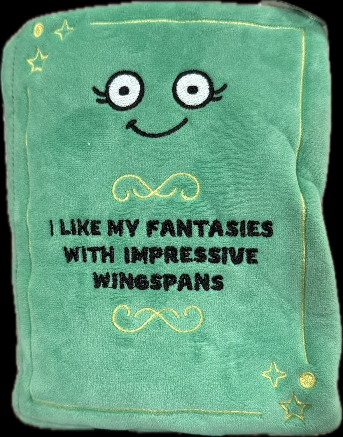 Plush Book &quot;I like my fantasies&quot;