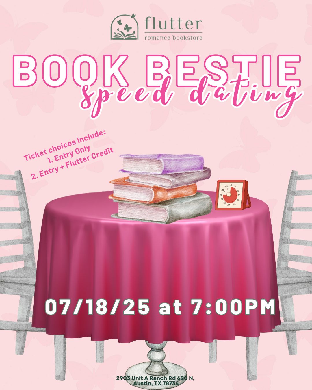Meet Your New Book Bestie: Speed Dating (Friend Edition!) (7-18-25)