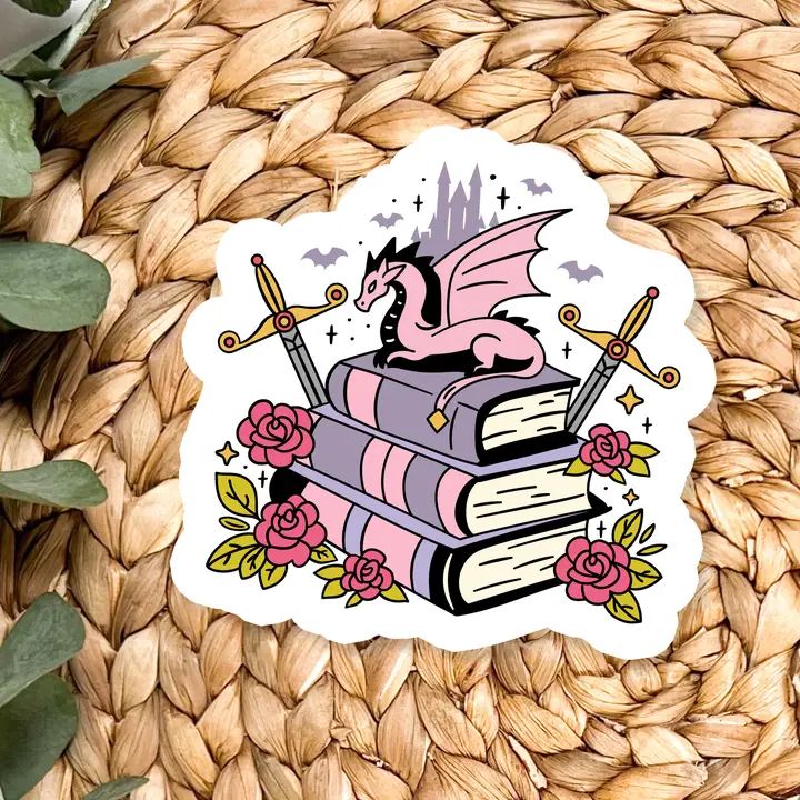 Pastel Book Dragon