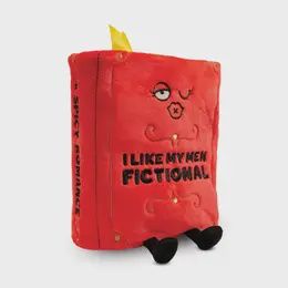 Book Boyfriend Plush For Book Lovers  Soft Toy Funny Cute