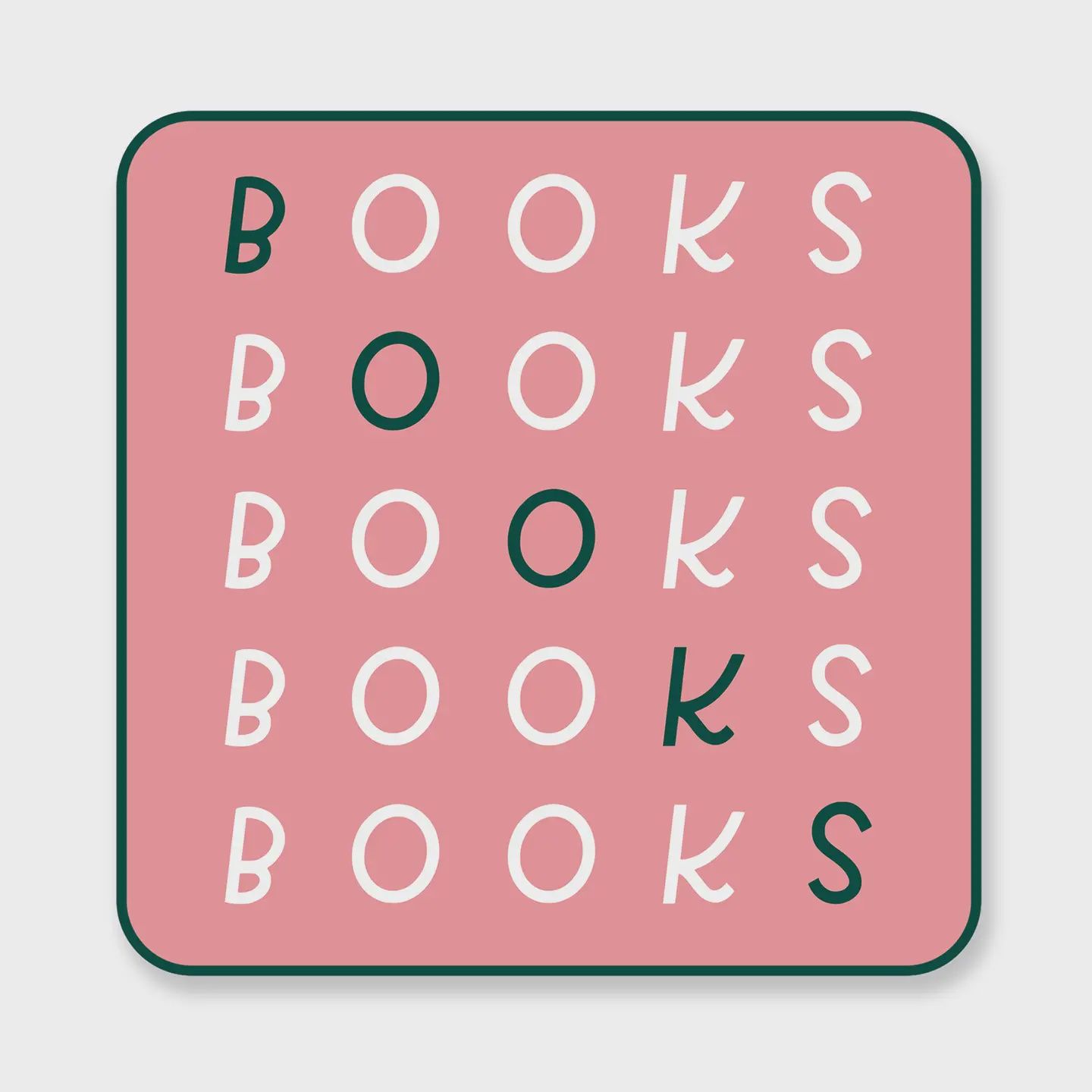 Many Books Sticker | Book Theme Stickers, Book Lover