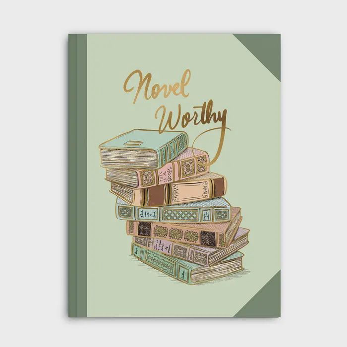 Novel Worthy Hardcover Notebook