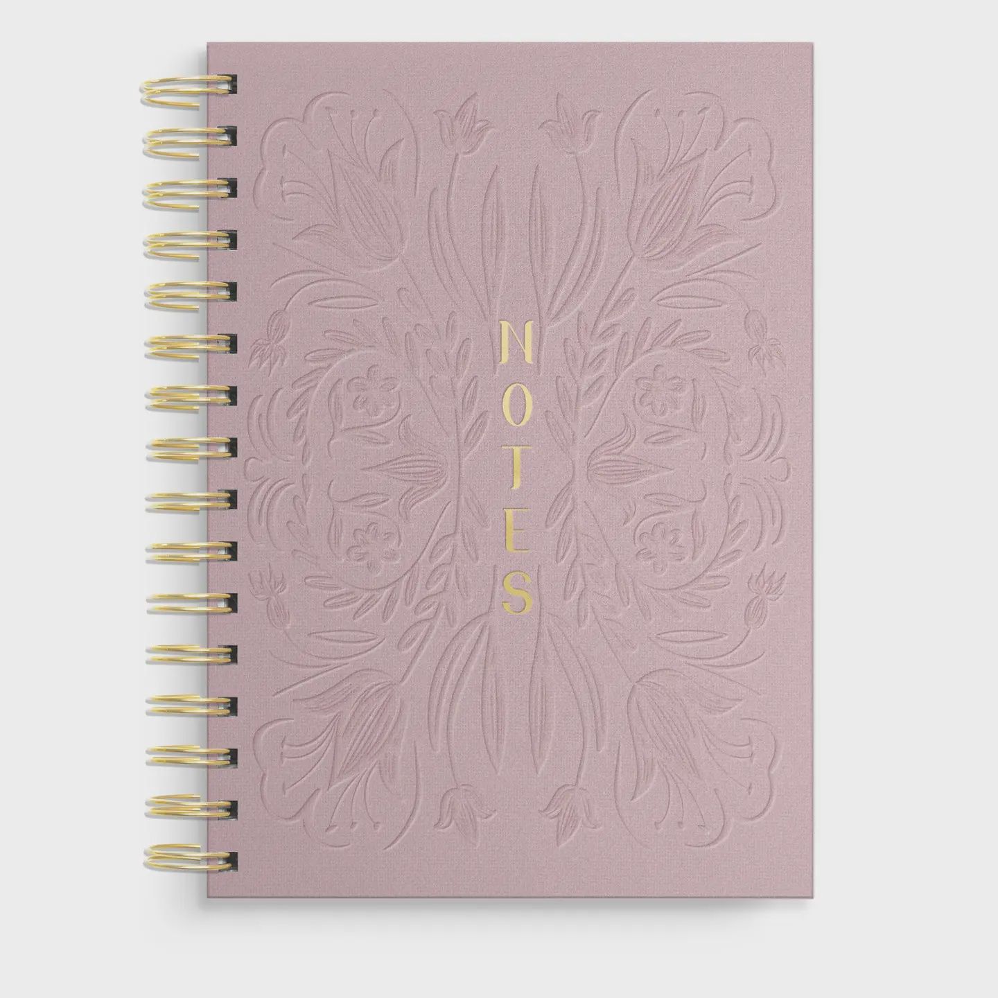 Tulip Blind Embossed Spiral Notebook