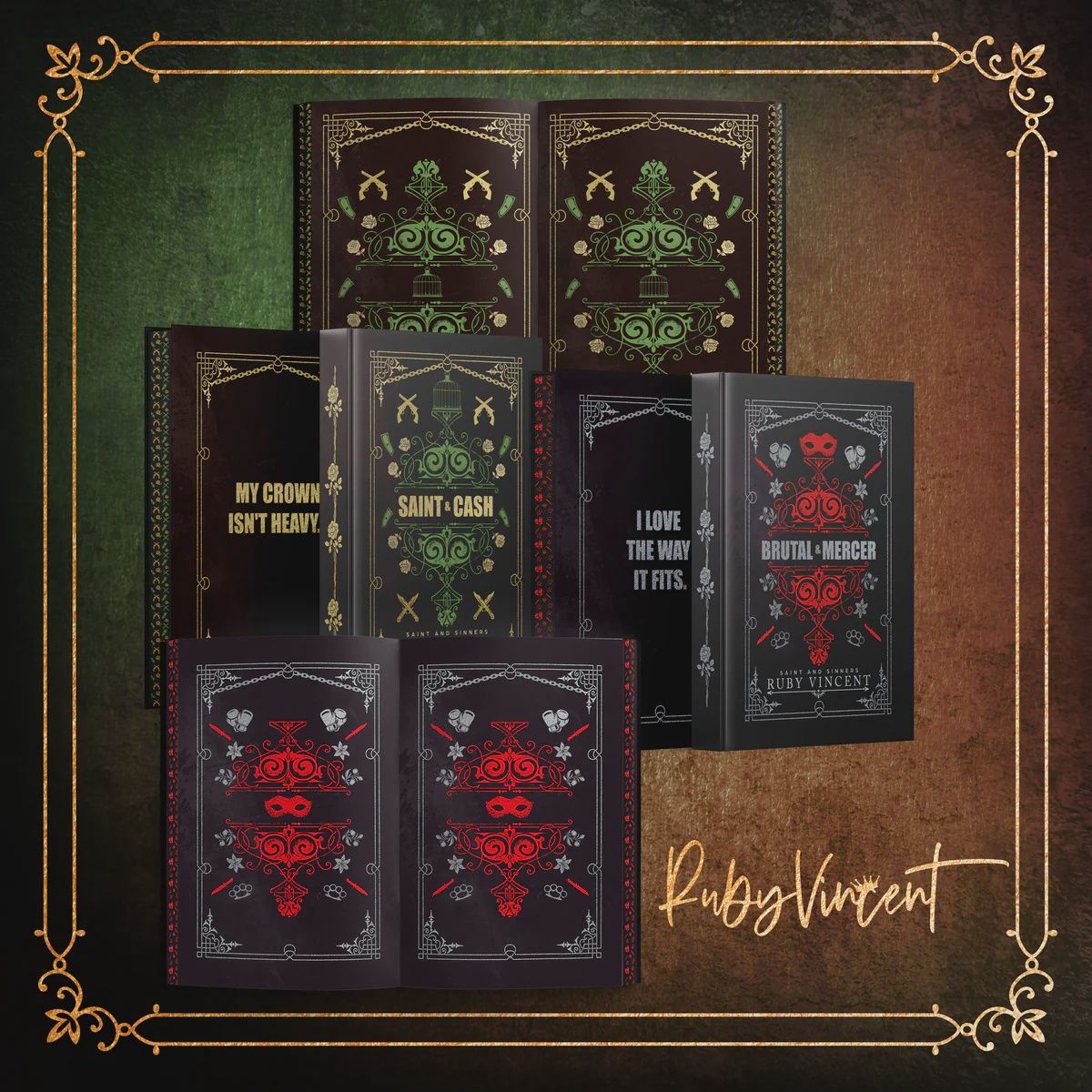 Saint &amp; Cash/Brutal &amp; Mercer Complete Set