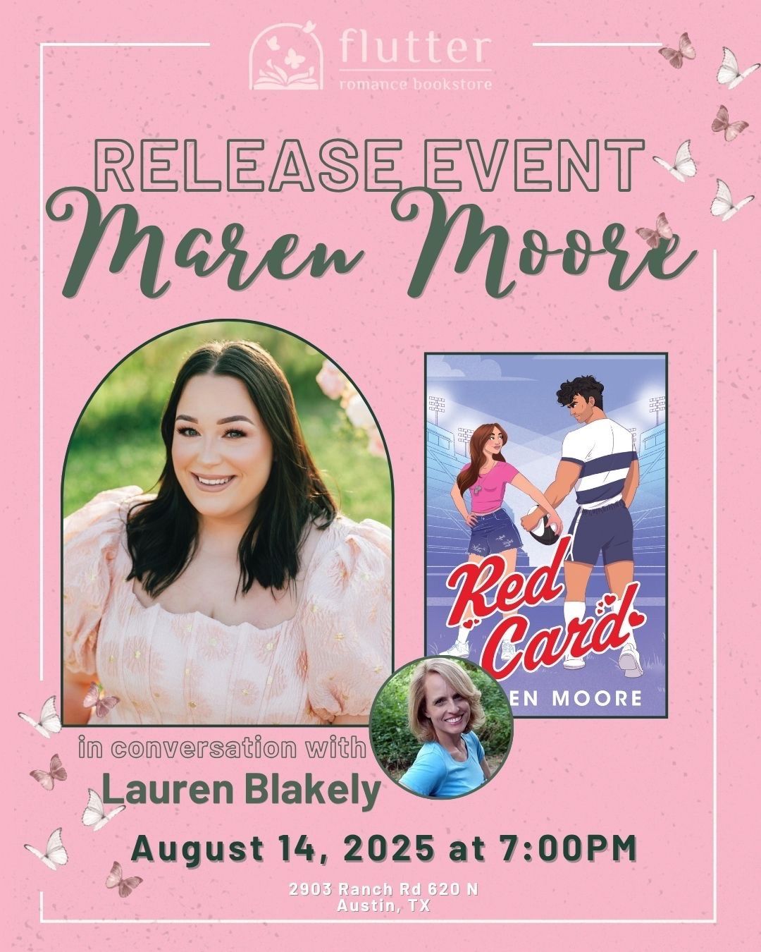Red Card Release Event with Maren Moore (8/14/25)