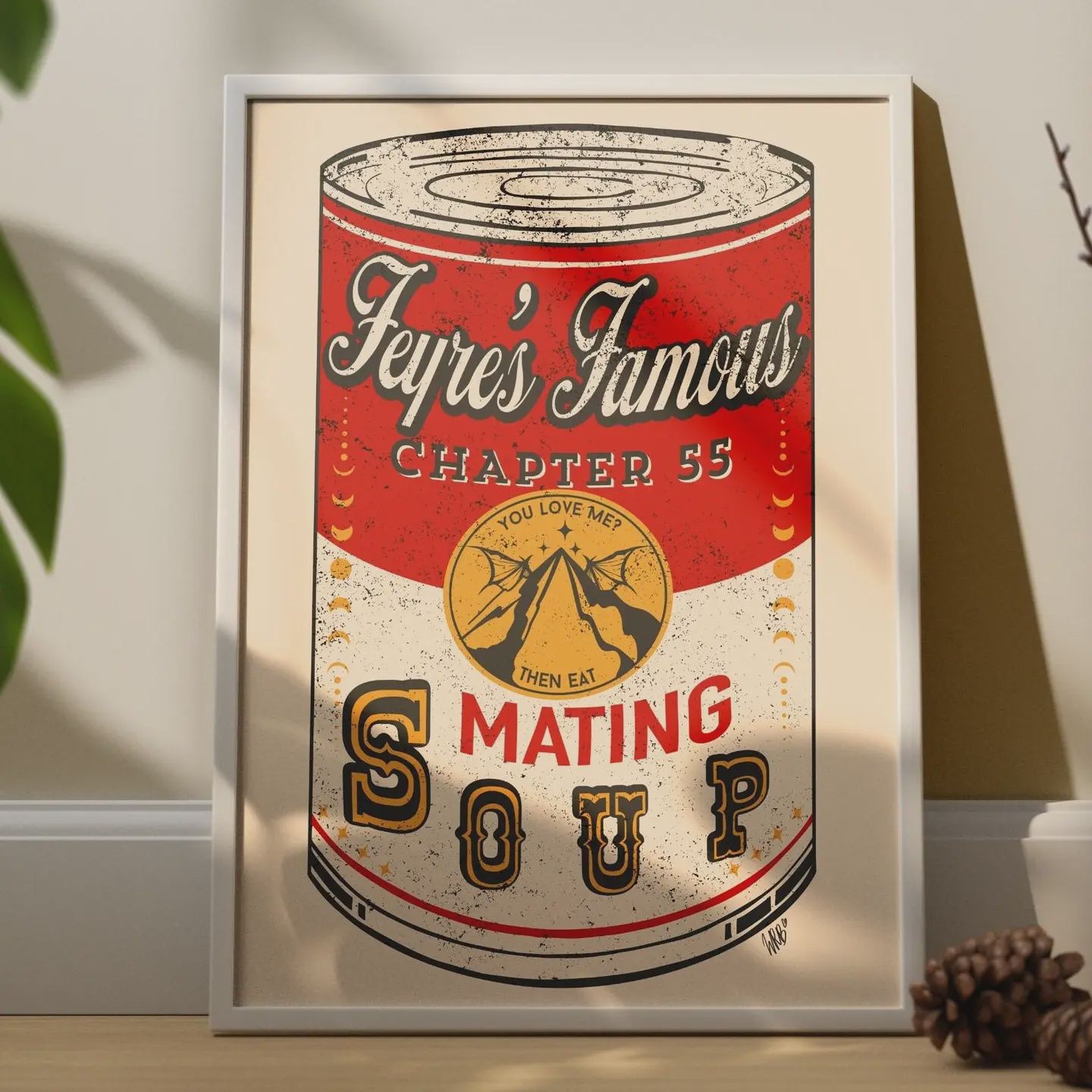 ACOTAR - Feyre's Soup Giclee Print 8x10" - Bookish Wall Art