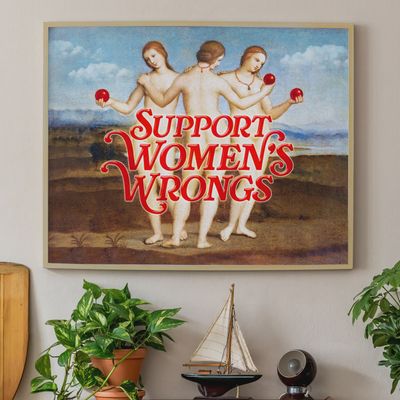 Support Women&#39;s Wrong Art Print