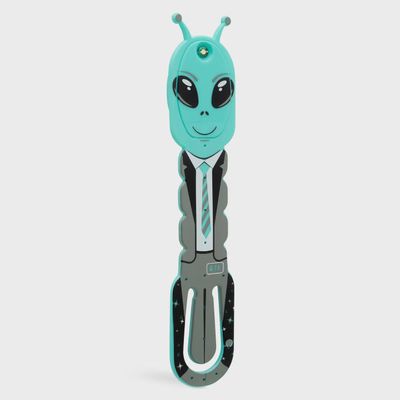 Teal Alien Book Light