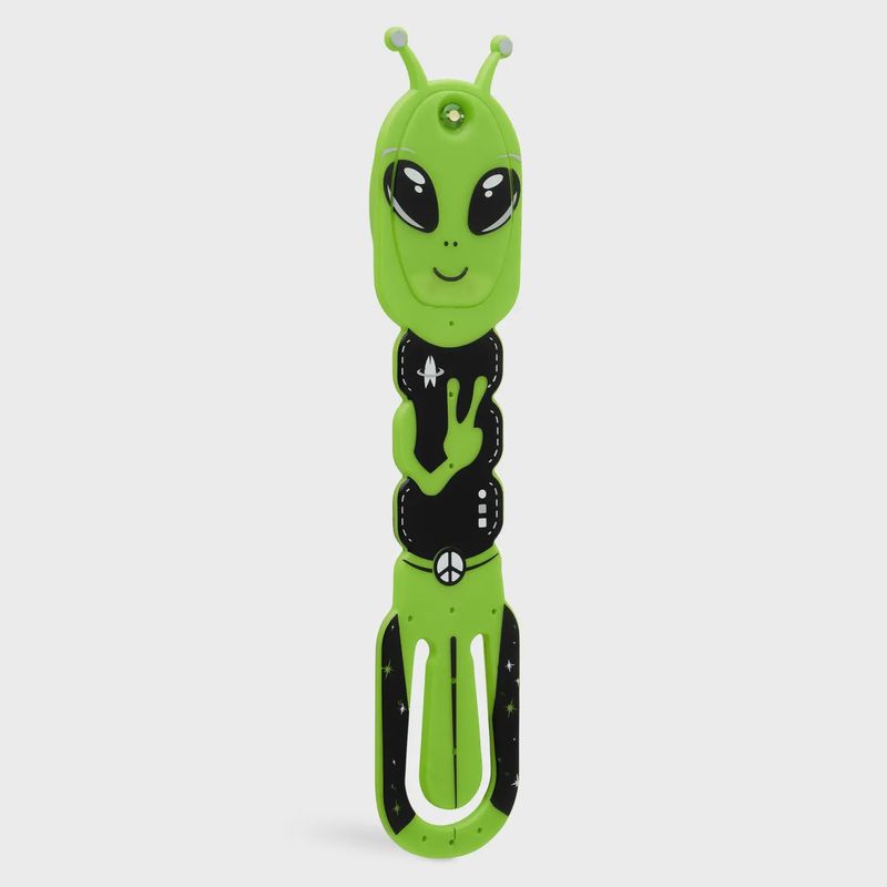 Green Alien Book Light