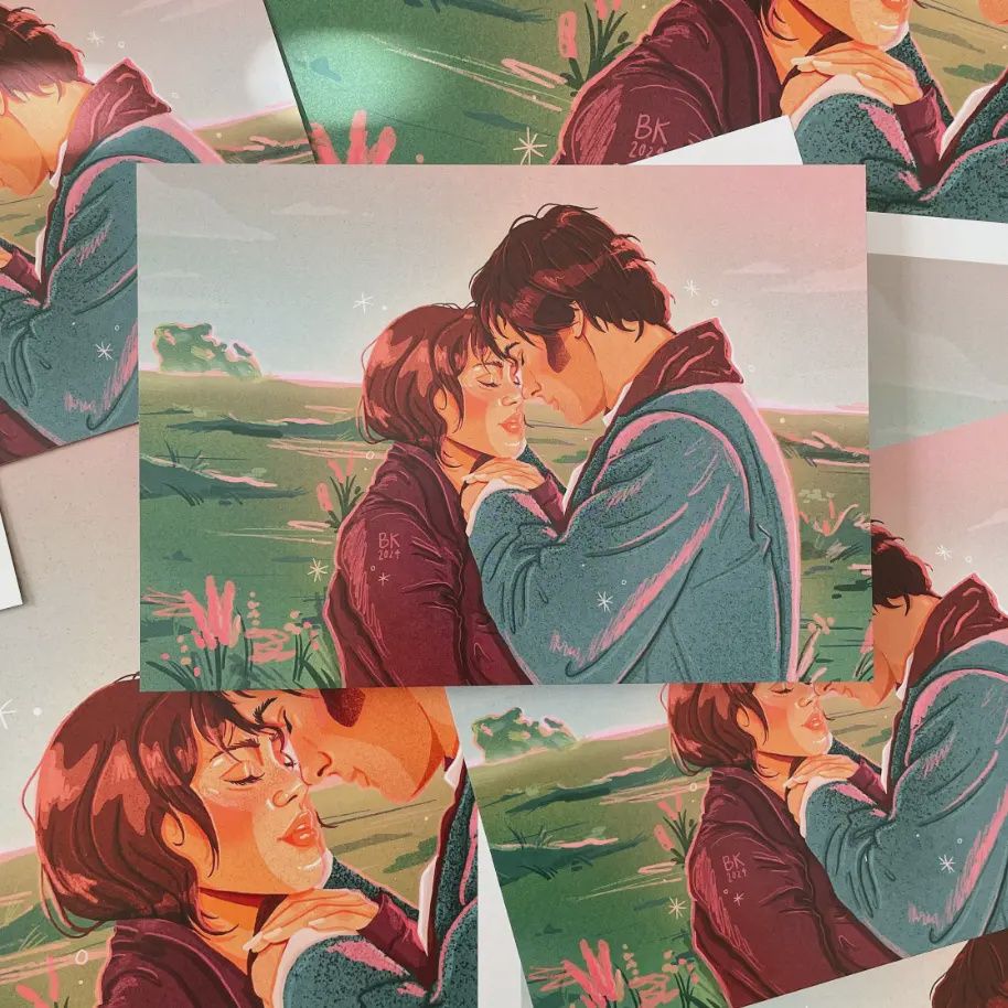 Pride and Prejudice Print 2 8X10