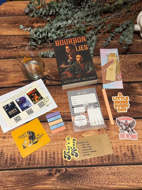 Bourbon and Lies: July 25 Blind Date with a Book Subscription Box