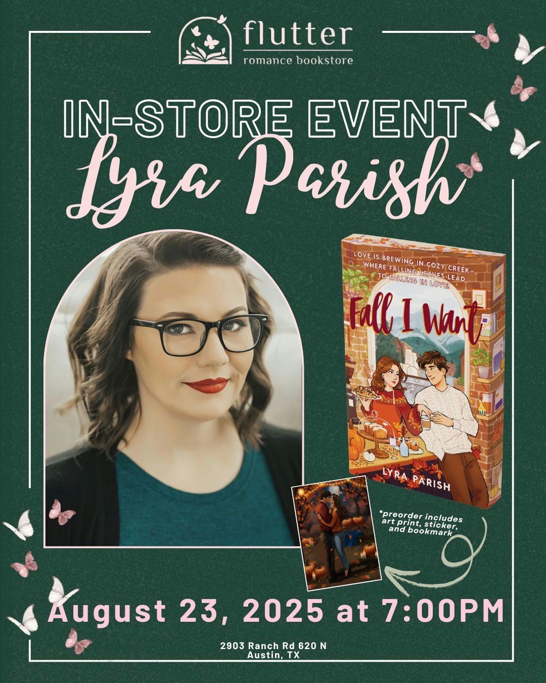 In-Store Lyra Parish Conversation (8/23/25)