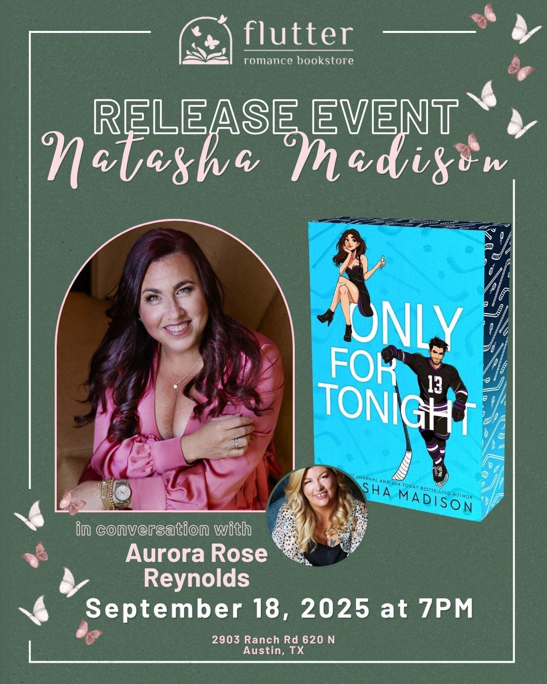 In Store Signing with Natasha Madison &amp; in Conversation with Aurora Rose Reynolds (9/18/25)