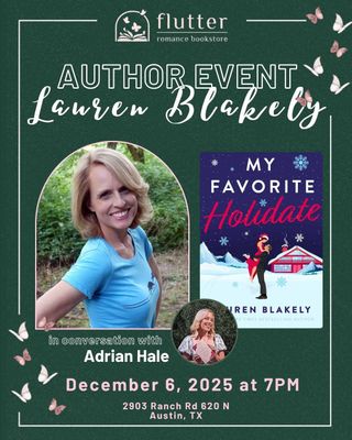 In Store Signing with Lauren Blakely &amp; in Conversation with Adrian R. Hale (12/6/25)