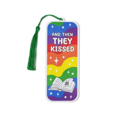 “and Then They Kissed” Bookmark