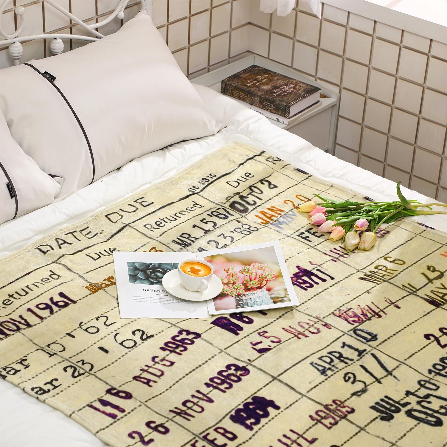 Library Card Blanket