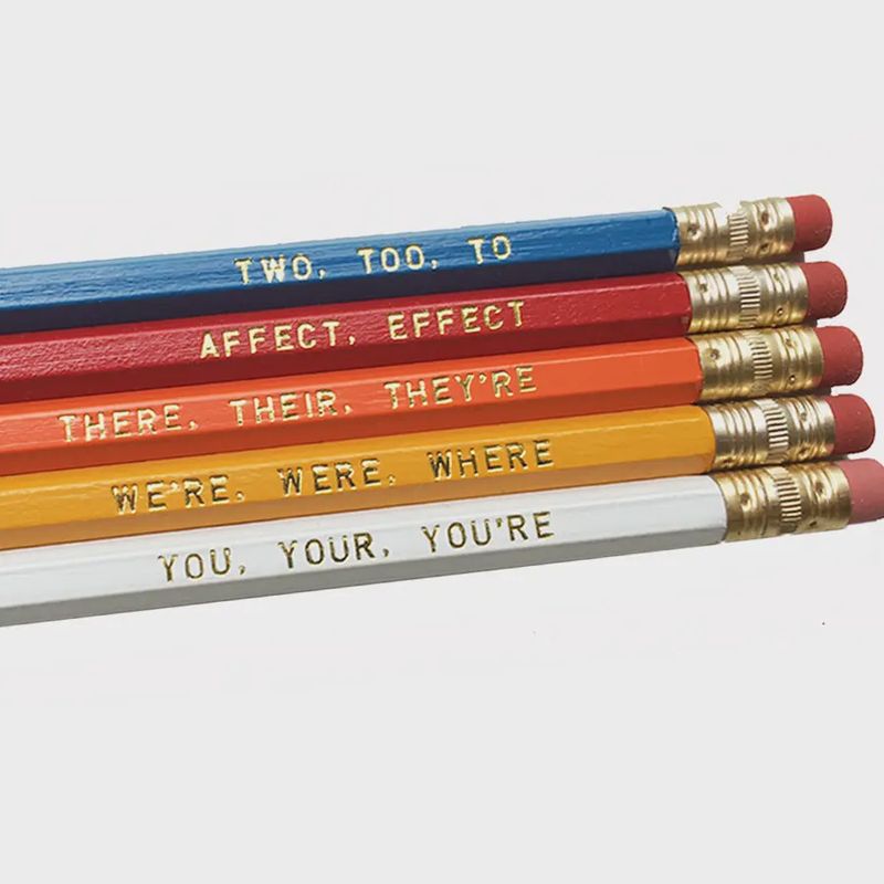 Grammar Rules Pencil Set