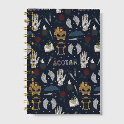ACOTAR Spiral Notebook