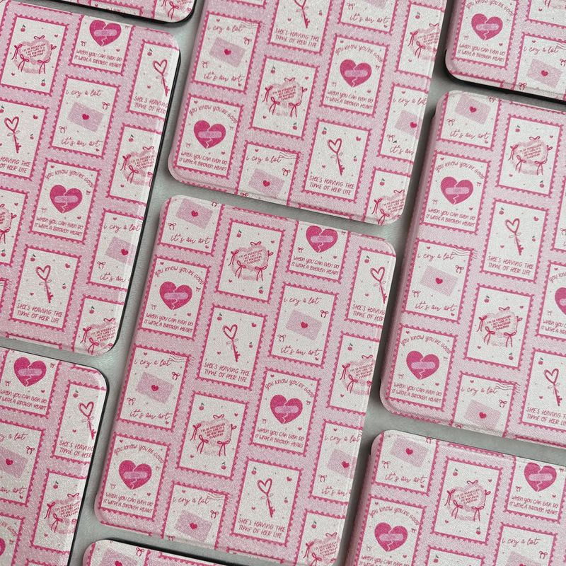 I Can Do It With a Broken Heart Stamps - Kindle Case