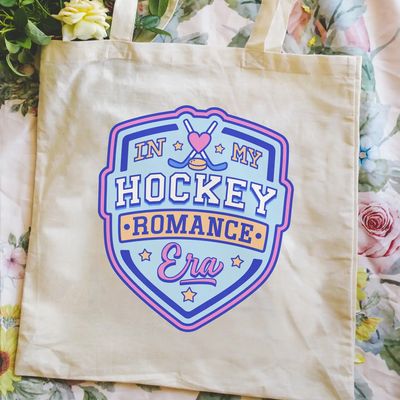 Book store Tote Bag | Trope¬†Reader Gift | Hockey Romance Era