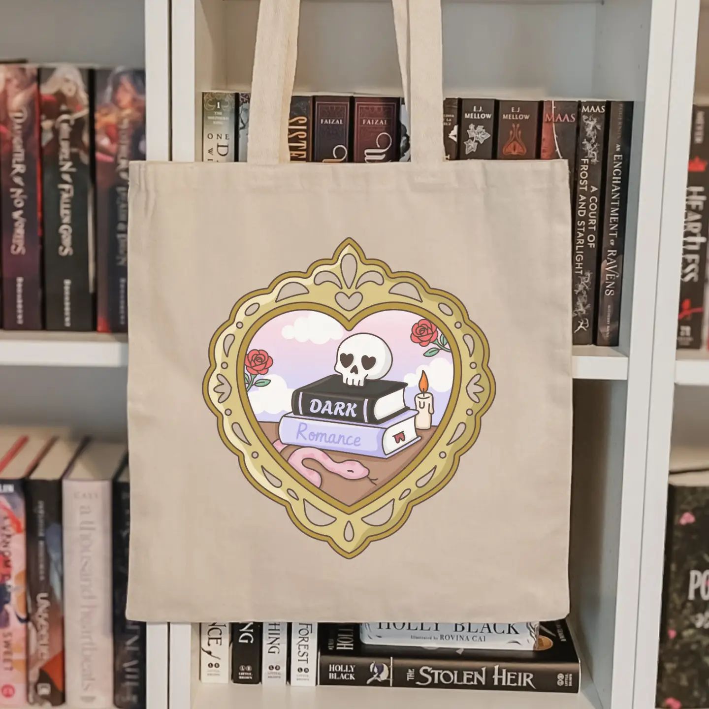 Tote Bag for Bookstore | Reader Gift Shop | Dark Romance