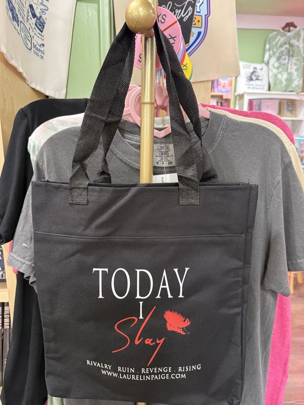 Today I Slay book tote
