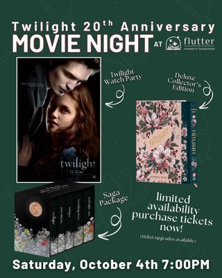 Twilight 20th Anniversary Celebration &amp; Movie Night (10.04.25)