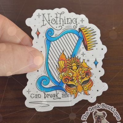 Nothing Can Break Me SJM ACOTAR Bookish Romantasy Sticker