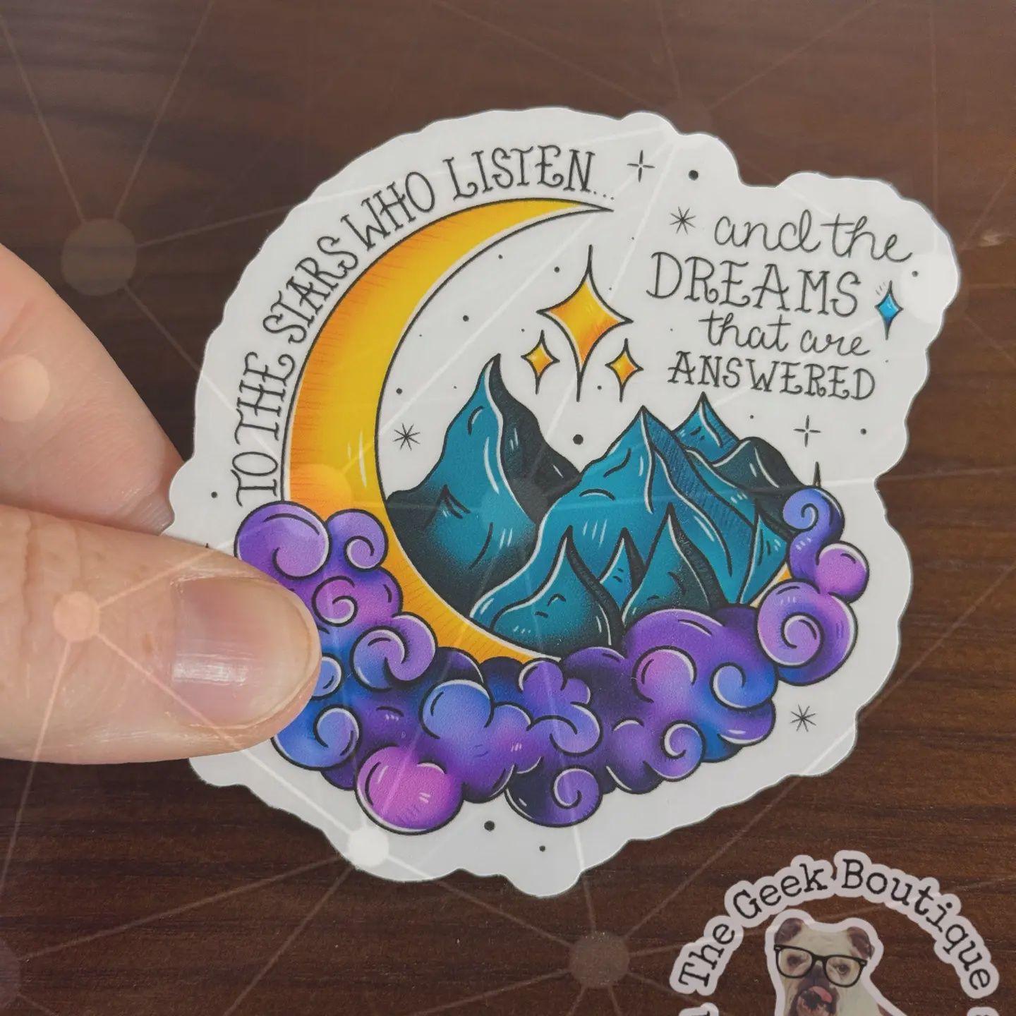 3&quot;  Velaris To the Stars SJM ACOTAR Bookish Romantasy Sticker