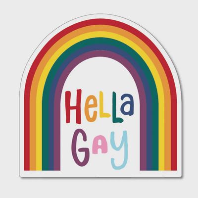 Hella Gay Sticker