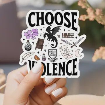 Choose Violence Sticker