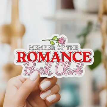 Member of the Romance Book Club Sticker