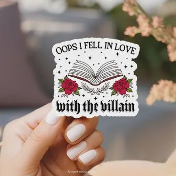 In Love with a Villain Sticker